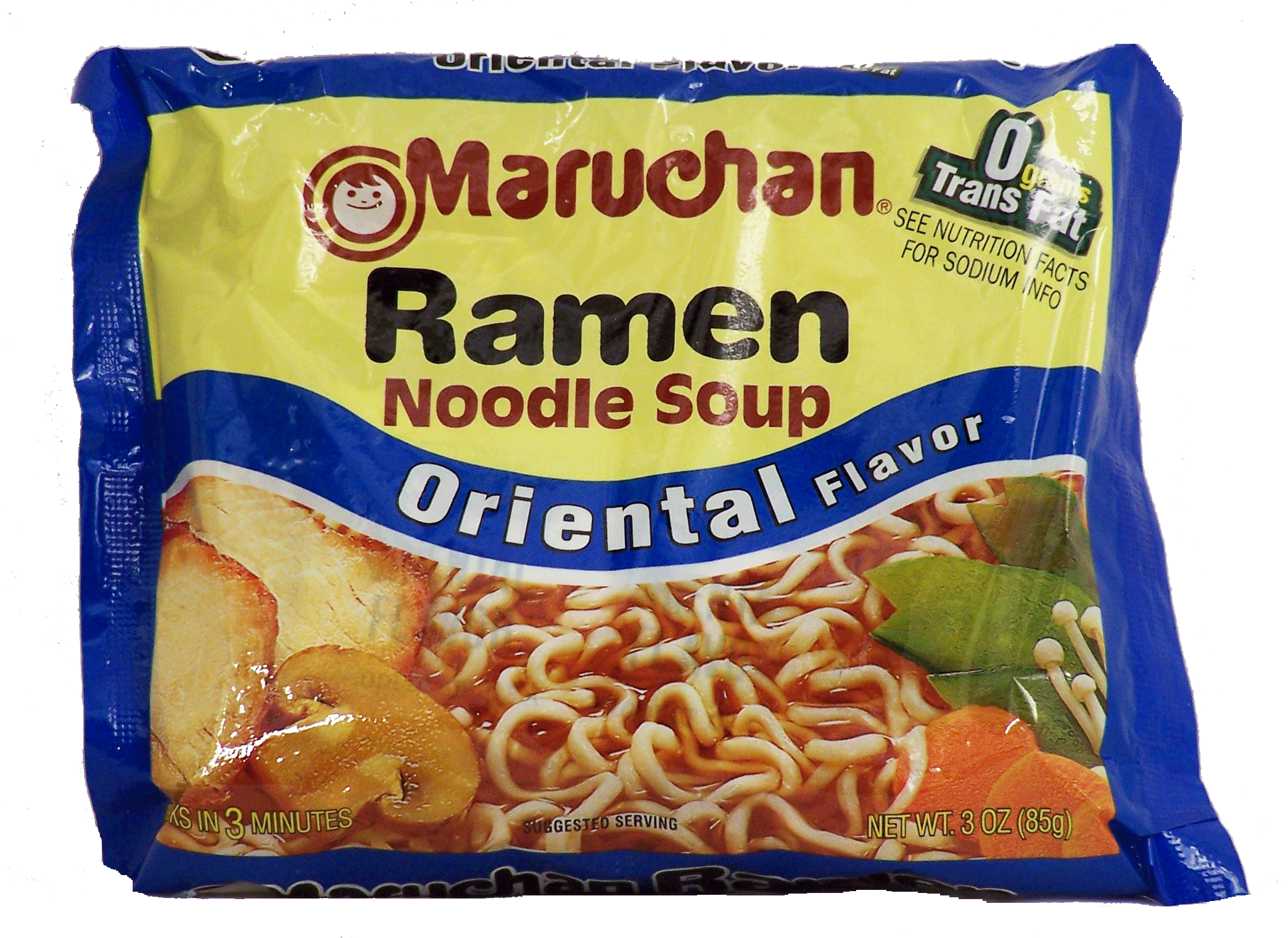 Maruchan  ramen noodle soup oriental flavor add to boiling water Full-Size Picture